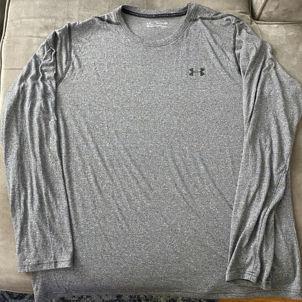 Under Armour Men’s Threadborne Long-Sleeve T, 2XL